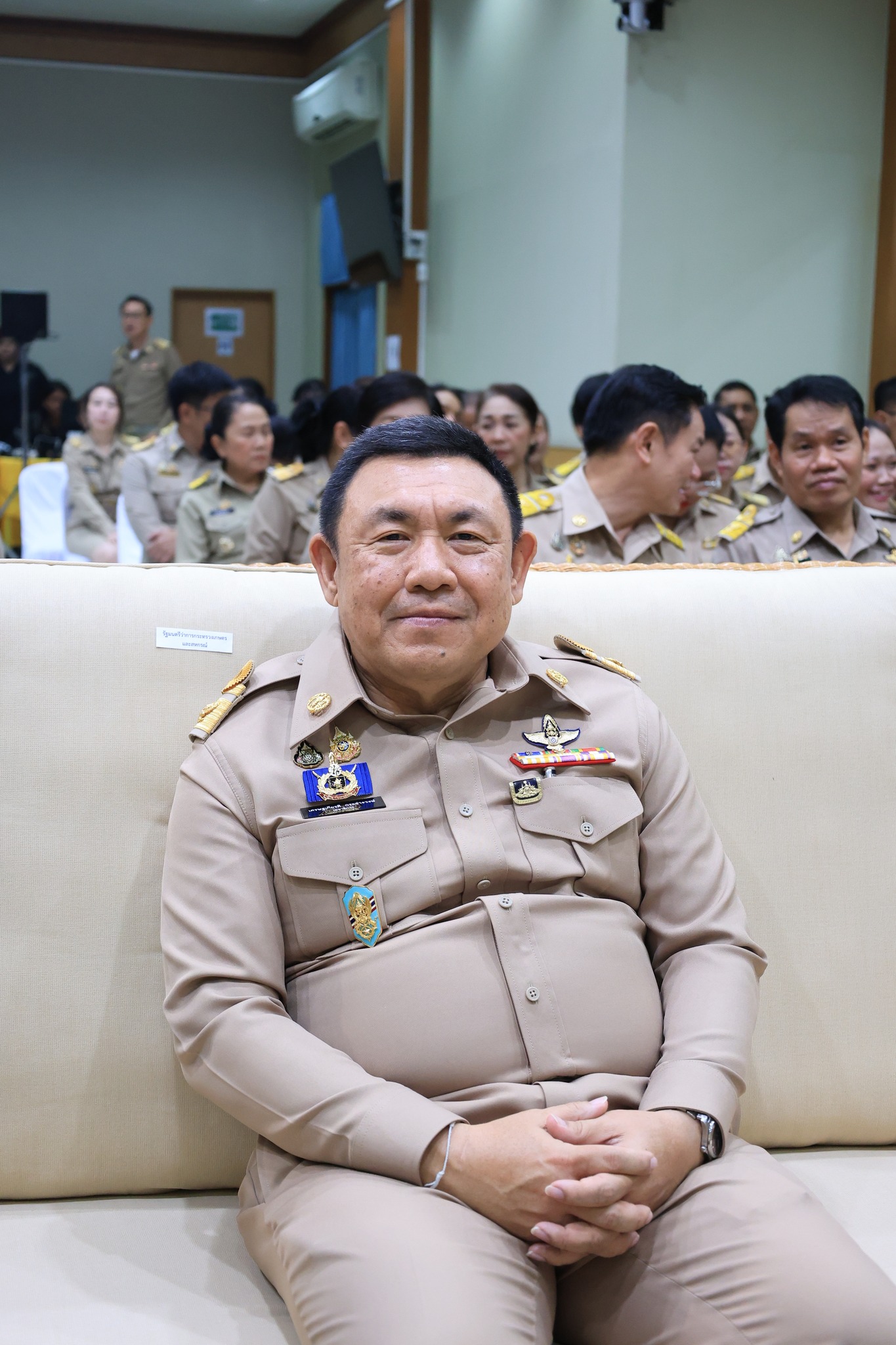 title - ส.ป.ก. จัดพิธีสักการะสิ่งศักดิ์สิทธิ์และพิธีสงฆ์ในโอกาสวันคล้ายวันสถาปนาครบรอบ 51 ปี